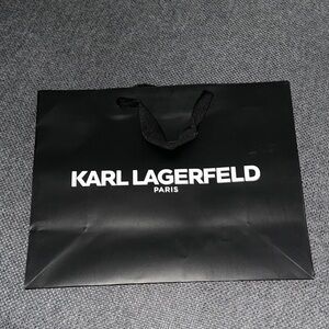 Karl Lagerfeld Black gift Bag